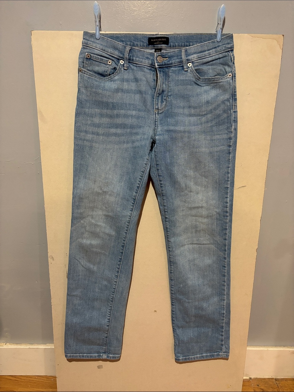 Banana Republic Light Blue Ankle Crop Jeans